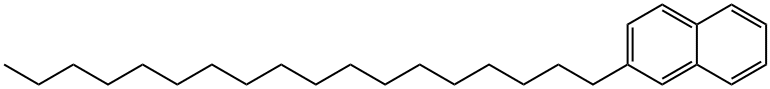 2-十八烷基萘 结构式