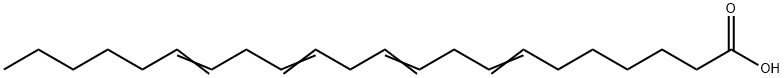 7,10,13,16-Docosatetraenoic acid 结构式