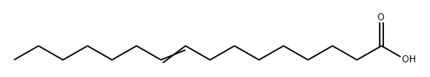 顺式-9-十六烯酸 结构式