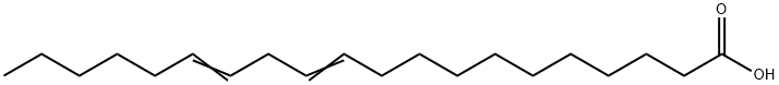 11,14-二十碳二烯酸C20:2 结构式