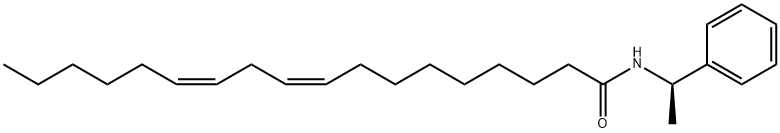 D-N-(a-Methylbenzyl)linoleamide 结构式