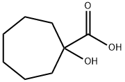 1-HYDROXYCYCLOHEPTANECARBOXYLIC ACID 结构式