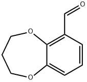 3,4-二氢-2H-1,5-苯并二氧-6-甲醛 结构式