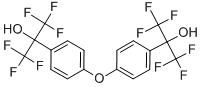 4,4'-BIS(2-HYDROXYHEXAFLUOROISOPROPYL)DIPHENYL ETHER 结构式