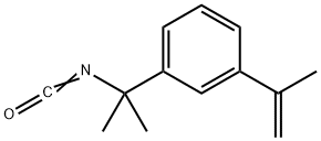 3-异丙基-二甲基苄基异氰酸酯TMI 结构式