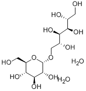 1-O-Α-D-吡喃葡萄糖-D-甘露糖醇二水合物 结构式