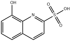 8-羟基喹啉-2-磺酸 结构式