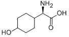 (R)-AMINO-4-HYDROXY-CYCLOHEXANEACETIC ACID 结构式