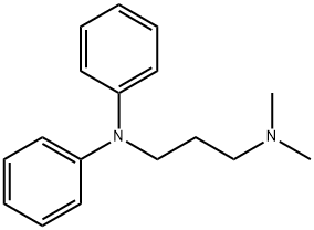 N,N-Dimethyl-N',N'-diphenyl-1,3-propanediamine 结构式