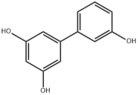 3,3',5-三羟基联苯 结构式