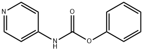 Pyridin-4-yl-carbamic acid phenyl ester 结构式