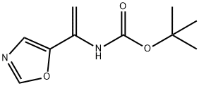 Carbamic acid, [1-(5-oxazolyl)ethenyl]-, 1,1-dimethylethyl ester (9CI) 结构式