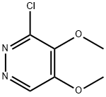 3-氯-4,5-二甲氧基哒嗪 结构式
