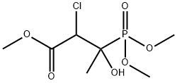 BUTYRIC ACID, 2-CHLORO-3-HYDROXY-3-PHOSPHONO-, TRIMETHYL ESTER 结构式