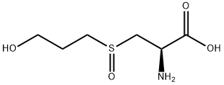 3-[（3-羟丙基）亚磺酰基] -L-丙氨酸 结构式