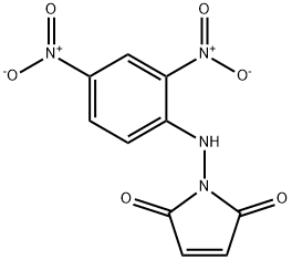 N-(2,4-二硝基苯胺)马来酰亚胺 结构式