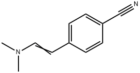 Benzonitrile, 4-[2-(dimethylamino)ethenyl]- 结构式