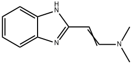 Ethenamine, 2-(1H-benzimidazol-2-yl)-N,N-dimethyl- (9CI) 结构式