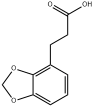 3-benzo[1,3]dioxol-4-ylpropanoic acid 结构式