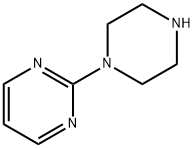 1-(2-嘧啶基)哌嗪 结构式