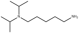 5-二异丙基氨基戊基胺 结构式