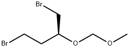 (1S)-3-BROMO-1-(BROMOMETHYL)PROPYLMETHOXYMETHYL ETHER 结构式