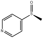 Pyridine, 4-[(S)-methylsulfinyl]- (9CI) 结构式