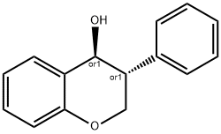 trans-Isoflavan-4-ol 结构式