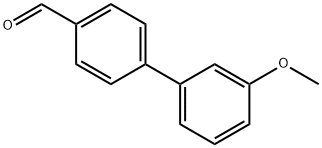 3'-甲氧基联苯-4-甲醛 结构式