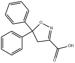 双苯恶唑酸 结构式