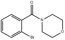 2-BROMO-1-(MORPHOLINOCARBONYL)BENZENE 结构式