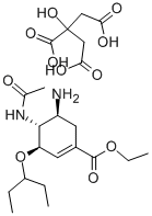 OSELTAMIVIR CITRATE 结构式