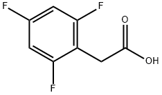 2,4,6-三氟苯乙酸 结构式