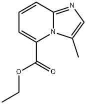 IMidazo[1,2-a]pyridine-5-carboxylic acid, 3-Methyl-, ethyl ester 结构式