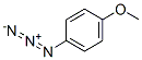 4-叠氮苯甲醚 溶液 结构式