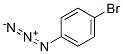 1-叠氮基-4-溴苯 结构式