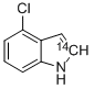 4-氯-1H-吲哚-2-<SUP>14</SUP>C 结构式