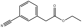 3-氰基-苯乙酸乙酯 结构式