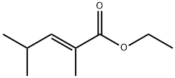 (E)-2,4-二甲基-2-戊烯酸乙酯 结构式
