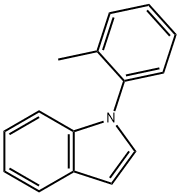 1H-Indole, 1-(2-Methylphenyl)- 结构式