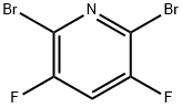2,6-二溴-3,5-二氟吡啶 结构式