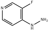 Pyridine, 3-fluoro-4-hydrazino- (9CI) 结构式