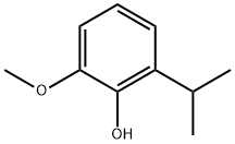 6-Isopropyl-2-MethoxyPhenol 结构式