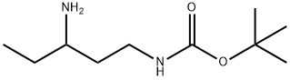 1-N-BOC-戊烷-1,3-二胺盐酸盐 结构式