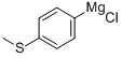 4-(METHYLTHIO)PHENYLMAGNESIUM CHLORIDE 结构式