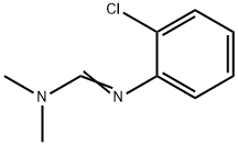 N'-(2-氯苯基)-N,N-二甲基甲酰胺 结构式