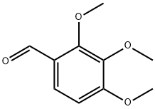 2,3,4-三甲氧基苯甲醛 结构式