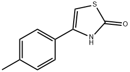 4-(4-甲基苯基)-2-羟基噻唑 结构式