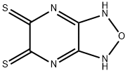 [1,2,5]Oxadiazolo[3,4-b]pyrazine-5,6(1H,3H)-dithione(9CI) 结构式