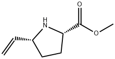 L-Proline, 5-ethenyl-, methyl ester, (5R)- (9CI) 结构式